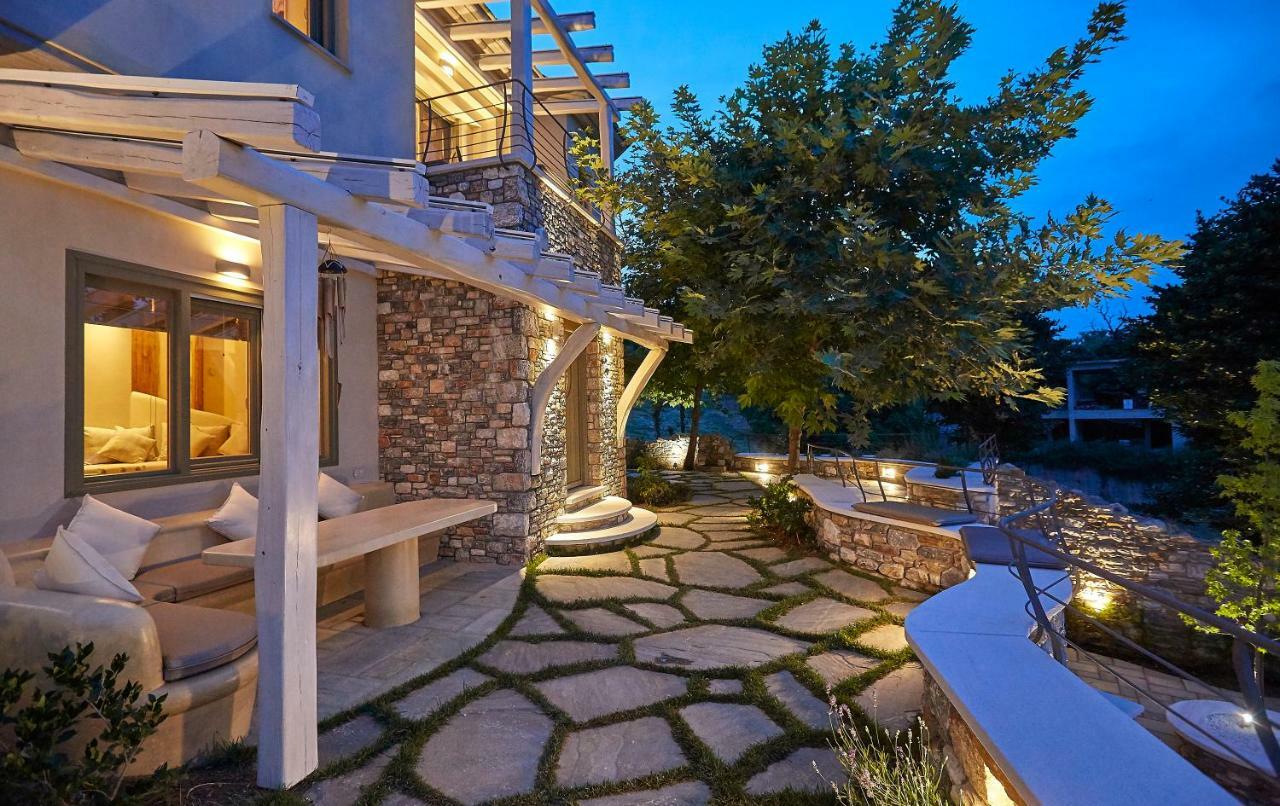 Sunrise Tsagkarada Villa Bagian luar foto