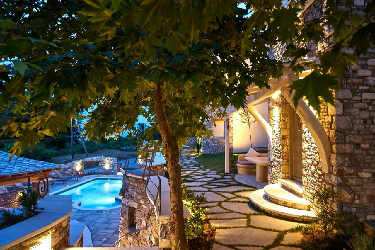 Sunrise Tsagkarada Villa Bagian luar foto